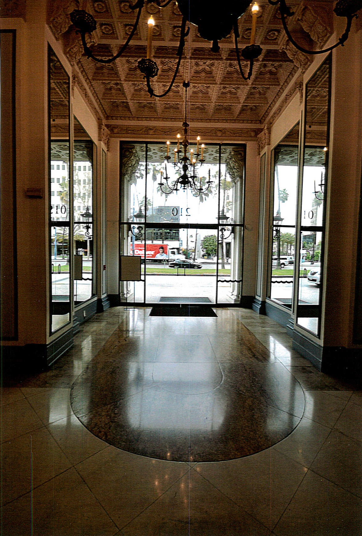 Lobby looking toward entrance